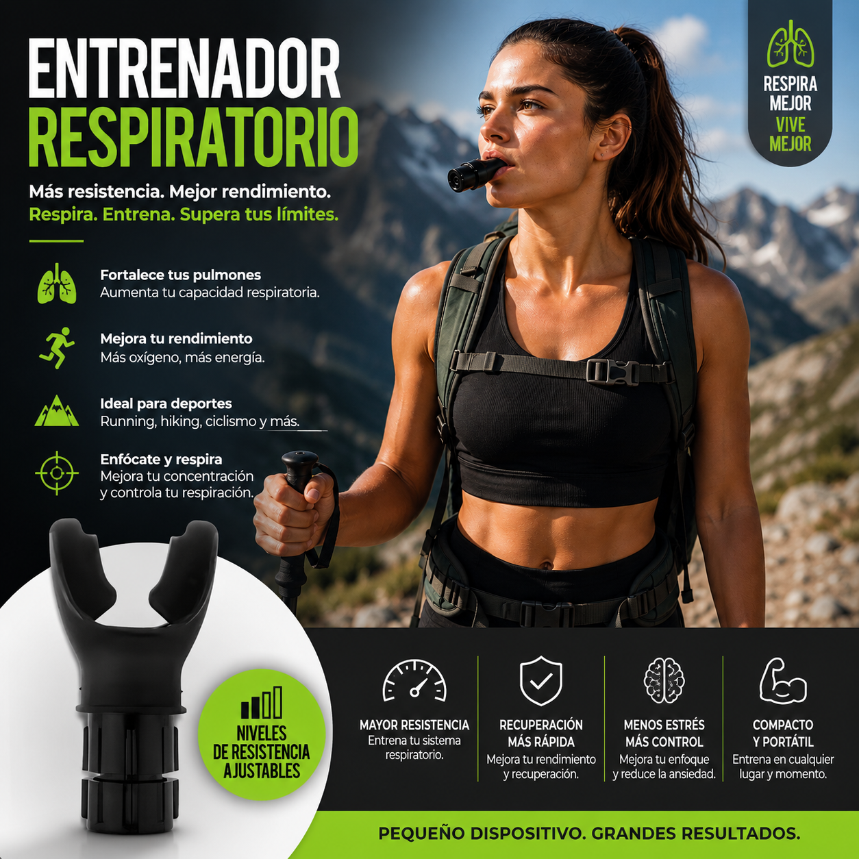 Entrenador de pulmones