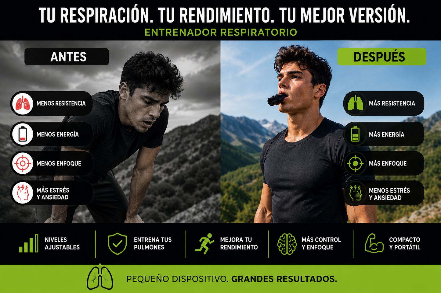 Entrenador de pulmones
